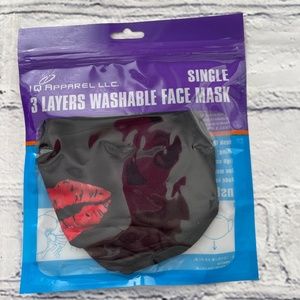 IQ Apparel 3 Layers Washable Face Mask
